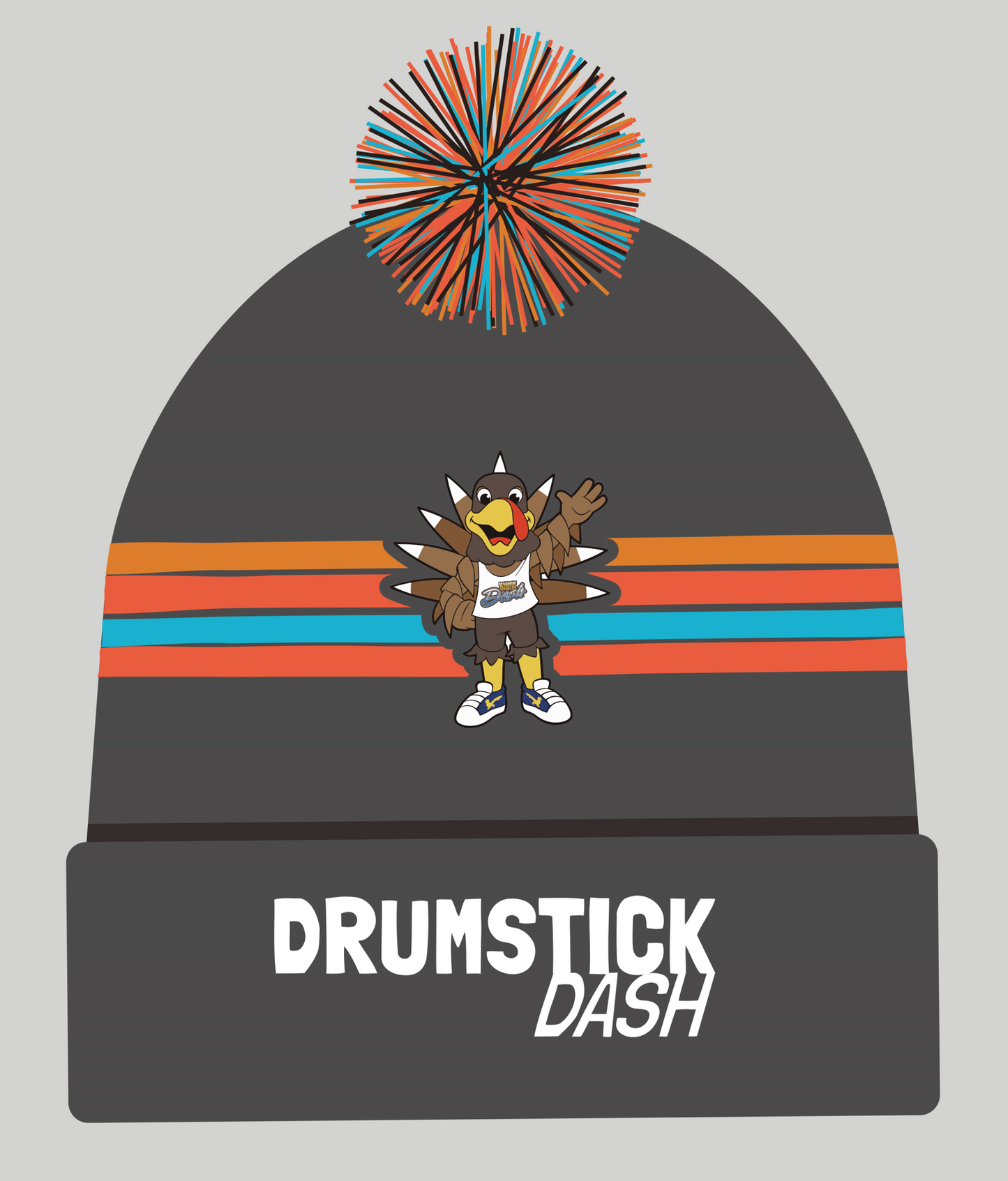 Drumstick Dash Knit Beanie Hat