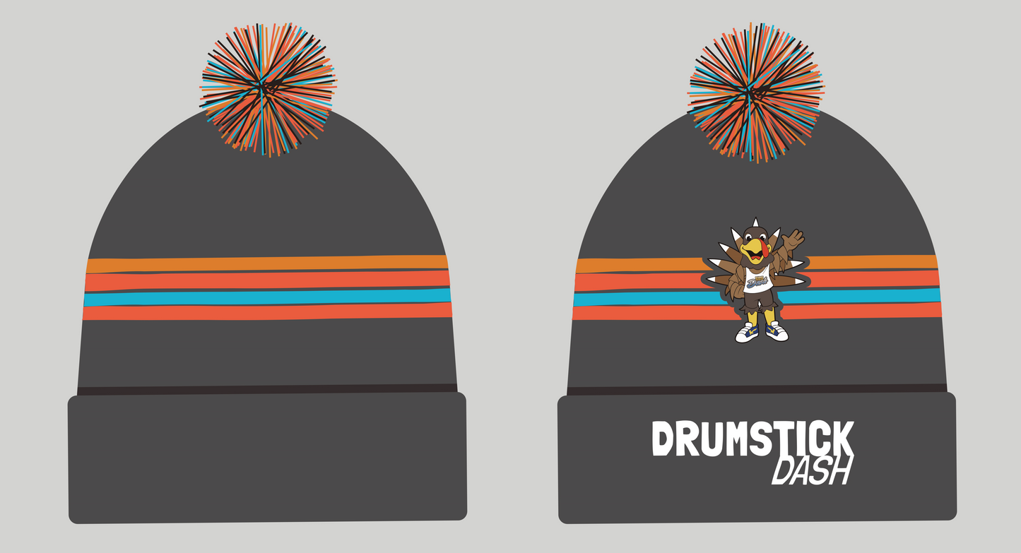 Drumstick Dash Knit Beanie Hat