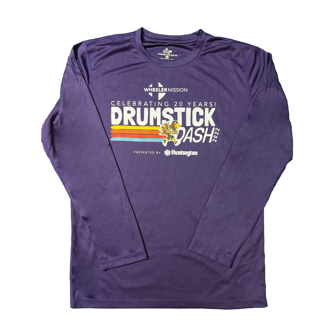 2022 Drumstick Dash Performance Long Sleeve Wheeler Mission Merch