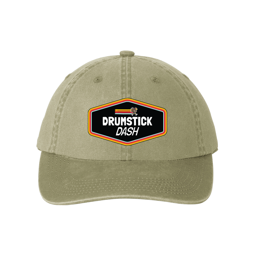 Drumstick Dash Washed Dad Hat